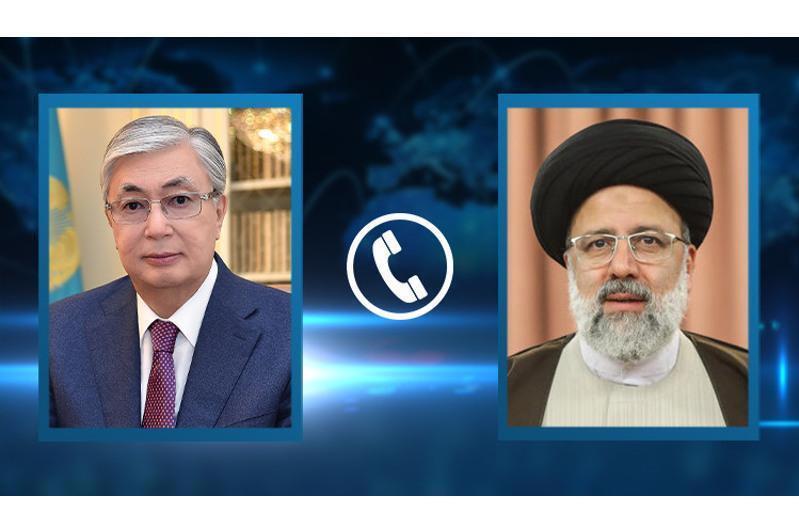Kassym-Jomart Tokayev has telephone conversation with President of Iran