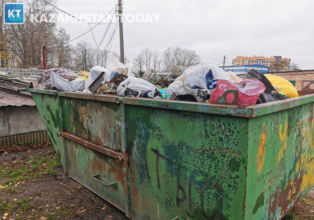 Тело в мусорном контейнере: в Шымкенте задержан подозреваемый
