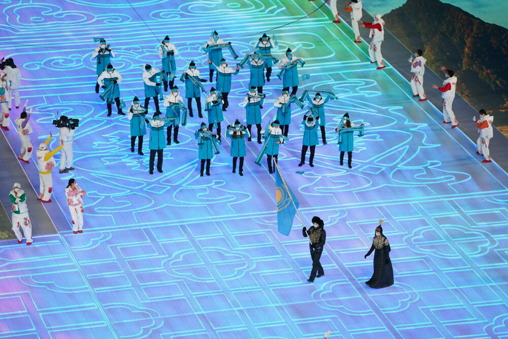 Токаев посетил церемонию открытия XXIV Зимних Олимпийских игр . Фото: Акорда