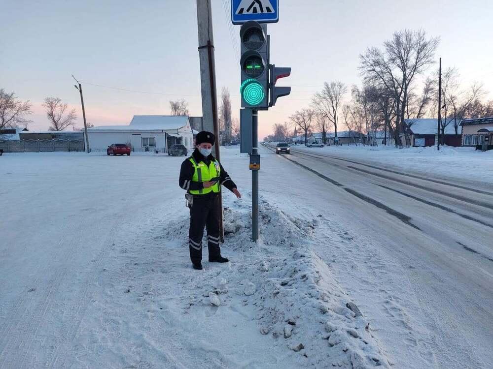 За нерасчищенную от снега "зебру" оштрафован аким района Павлодарской области