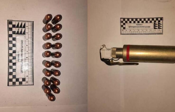 На окраине Алматы обнаружен схрон с оружием и спецамуницией