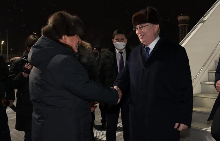 Президент Казахстана прибыл в Казань
