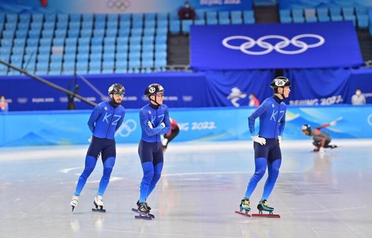 3 Kazakh short track speed skaters qualify for Olympic quarerfinal