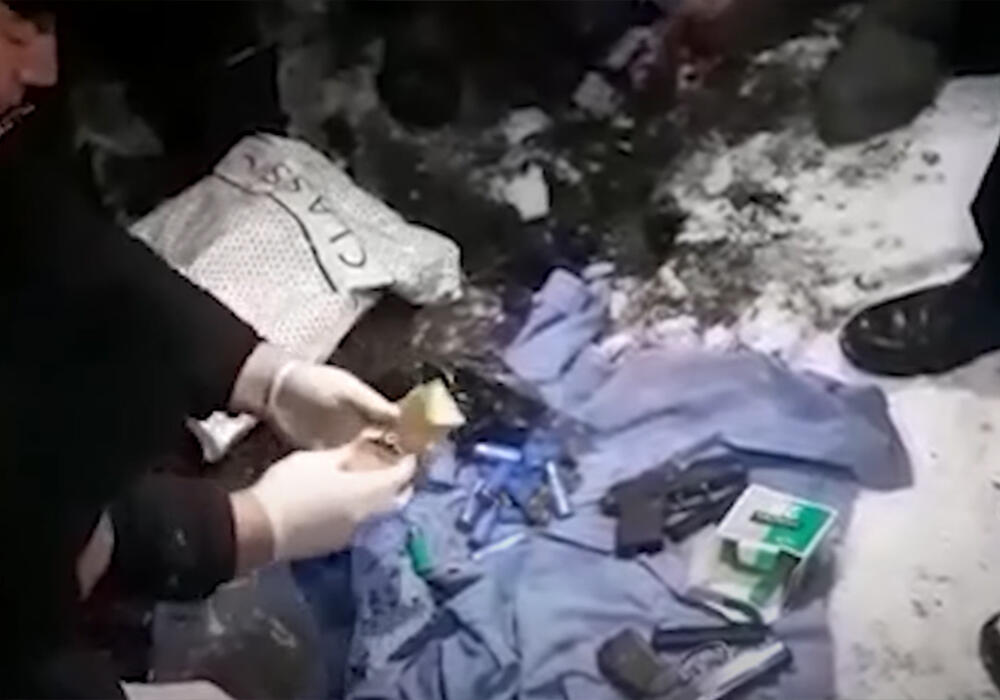 В Жамбылской области обнаружили тайник с оружием