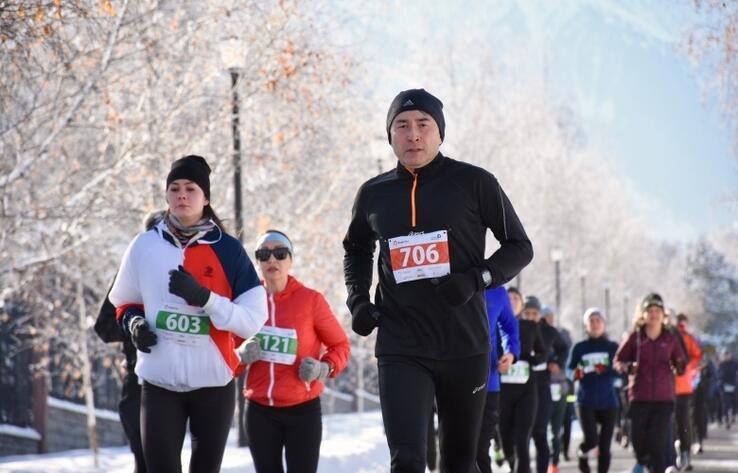 В Алматы часть улиц перекроют из-за зимнего марафона