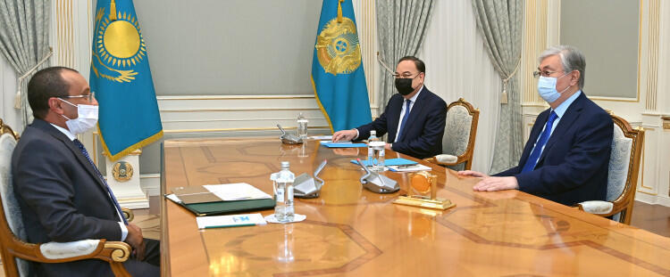 Президент принял посла ОАЭ в Казахстане