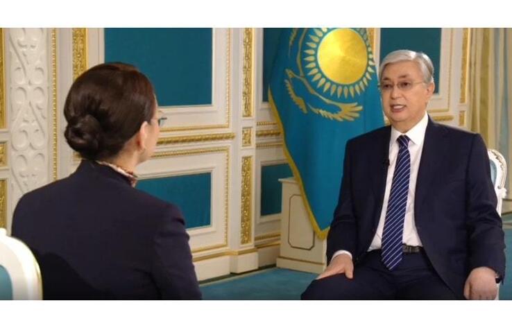 Qazaqstan TV channel to air interview with President Tokayev