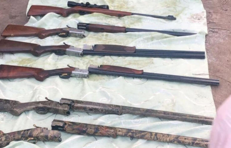 В Капшагае задержаны налетчики, ограбившие оружейный магазин в Алматы 