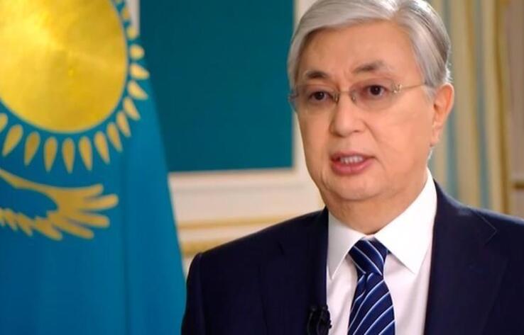President Tokayev gives interview to Qazaqstan TV channel