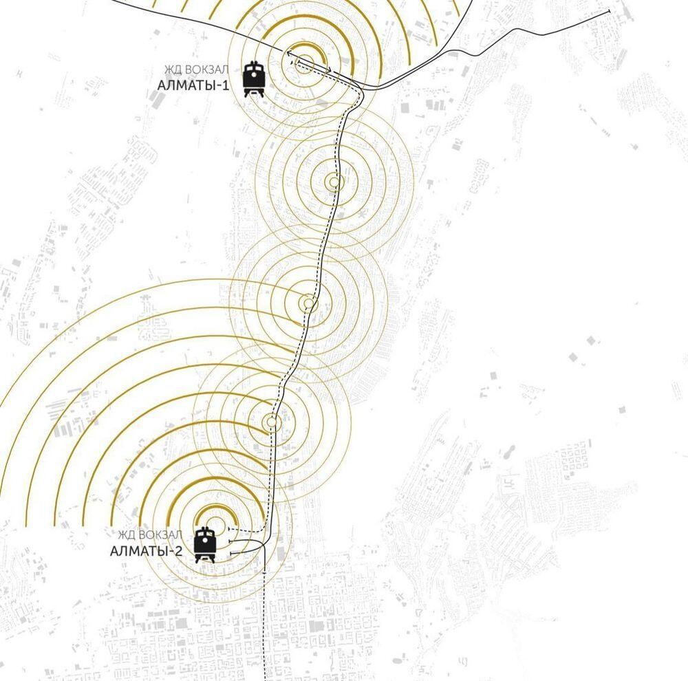 В Алматы предлагают построить наземное метро
