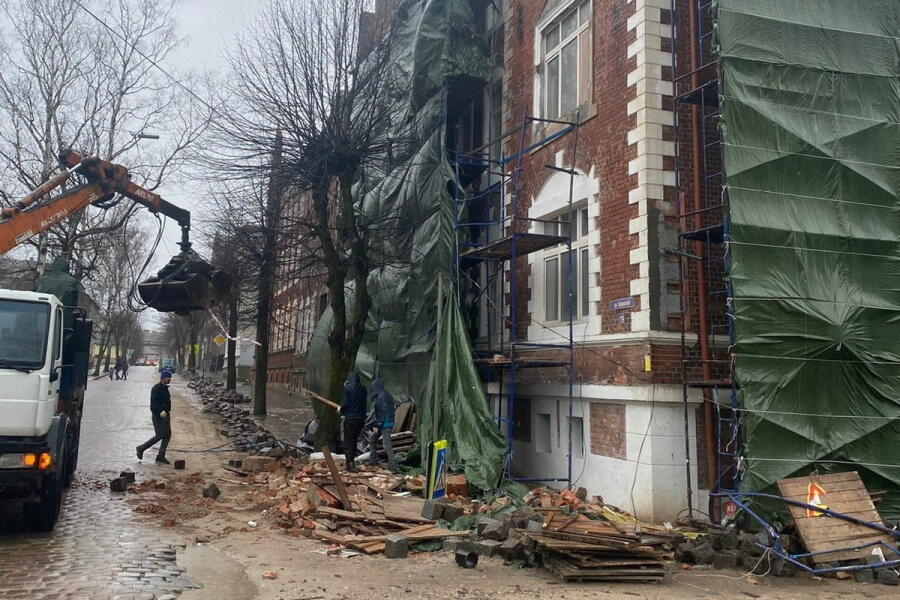 Очередной шторм пришел в Калининградскую область. Фото: newkaliningrad.ru