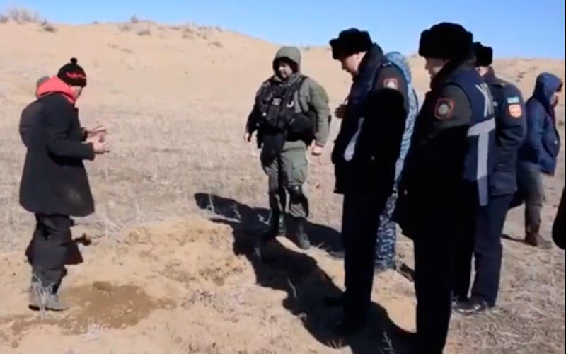 В Жамбылской области обнаружили авиационную бомбу