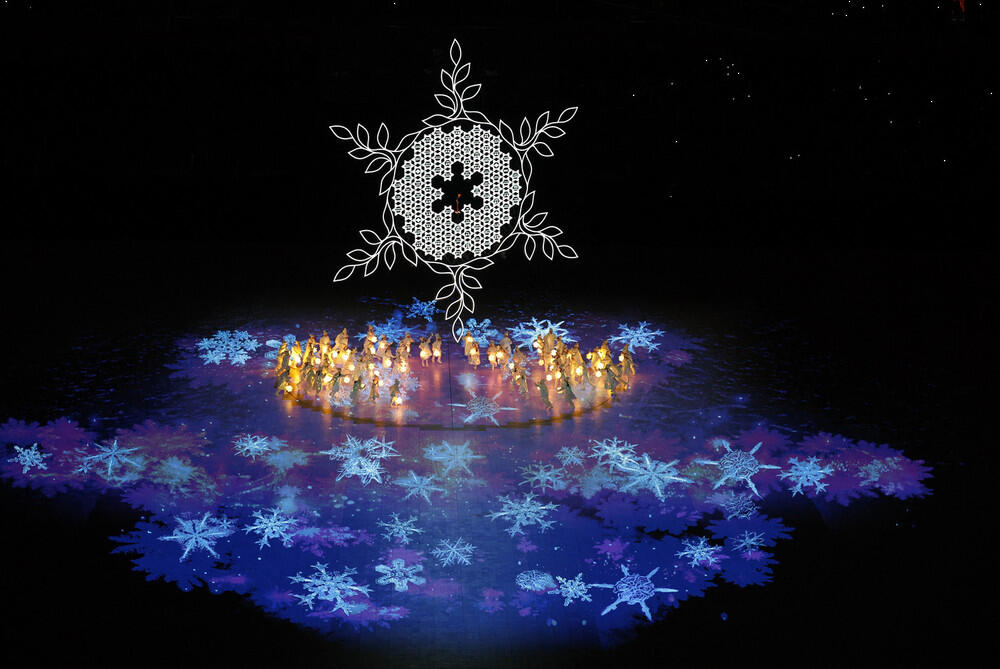 Лучшие фотографии церемонии закрытия зимних Олимпийских игр в Пекине. Фото: gazeta.ru