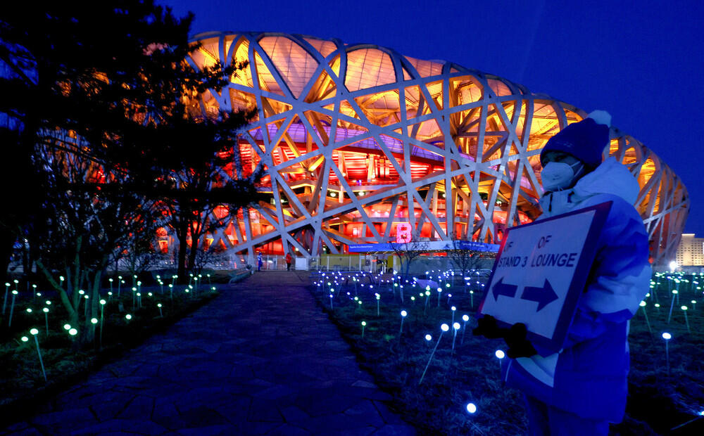 Лучшие фотографии церемонии закрытия зимних Олимпийских игр в Пекине. Фото: gazeta.ru