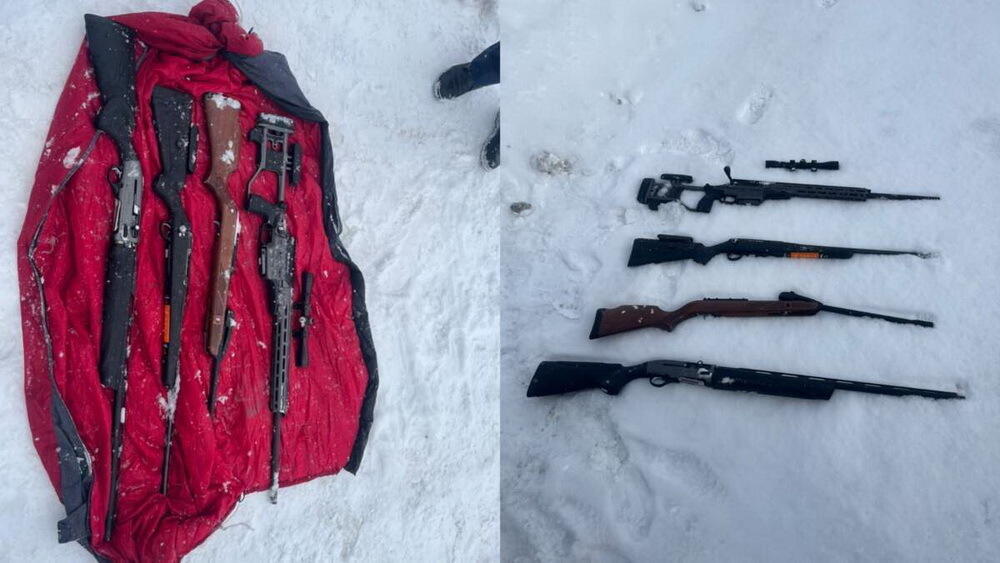 В Алматы обнаружен очередной тайник с оружием