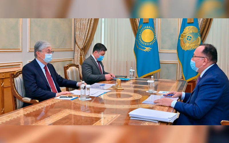 "Қазақтелеком" басшысы Президентті цифрлық теңсіздіктің одан әрі төмендеуі туралы хабардар етті