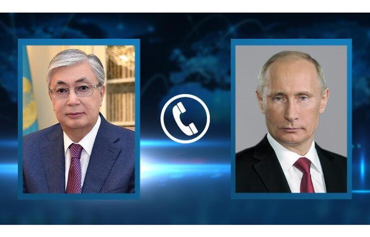 Kassym-Jomart Tokayev and Vladimir Putin talked over phone