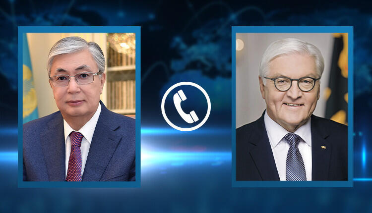 Президенты Казахстана и Германии обсудили ситуацию на Украине