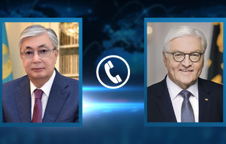 Президенты Казахстана и Германии обсудили ситуацию на Украине