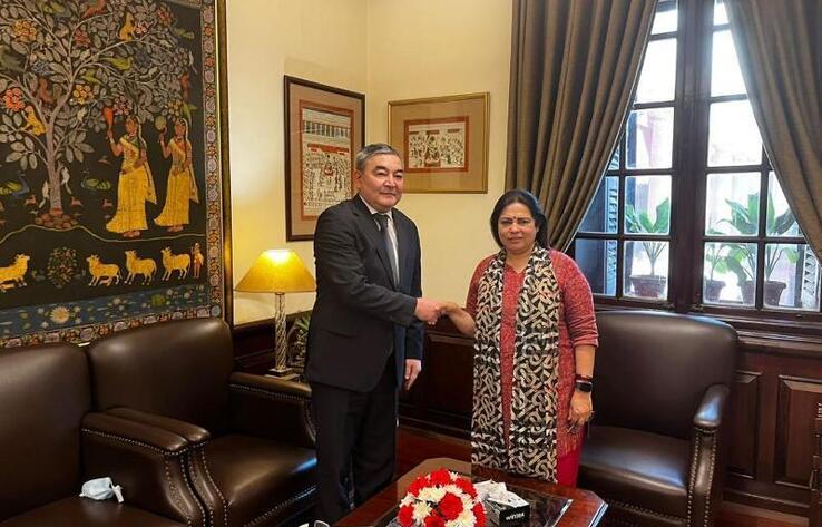 Ambassador of Kazakhstan met with Minister of State for External Affairs and Minister of State for Culture of India