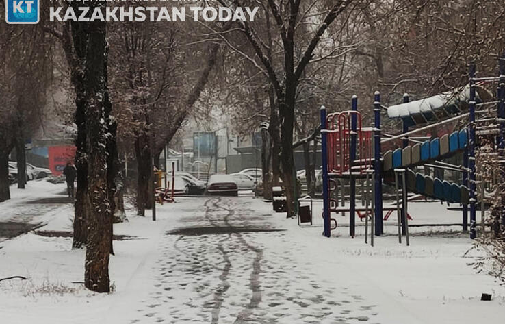 Дождь, метель и туман ожидаются сегодня в большинстве регионов Казахстана