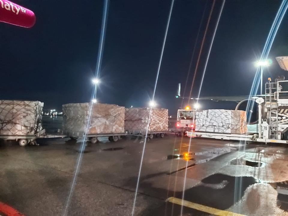 Казахстан направил гуманитарную лекарственную помощь для Украины. Фото: Минздрав РК