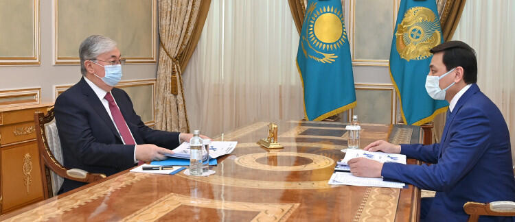 Кульгинов доложил Токаеву о развитии столицы 