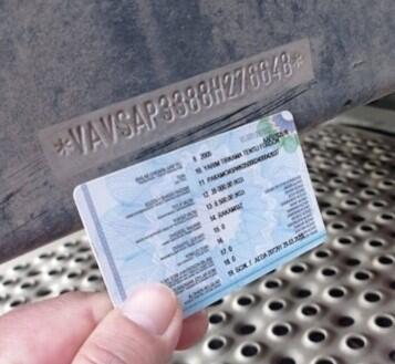 Пограничники выявили 27 авто с поддельными VIN-кодами. Фото: КНБ РК