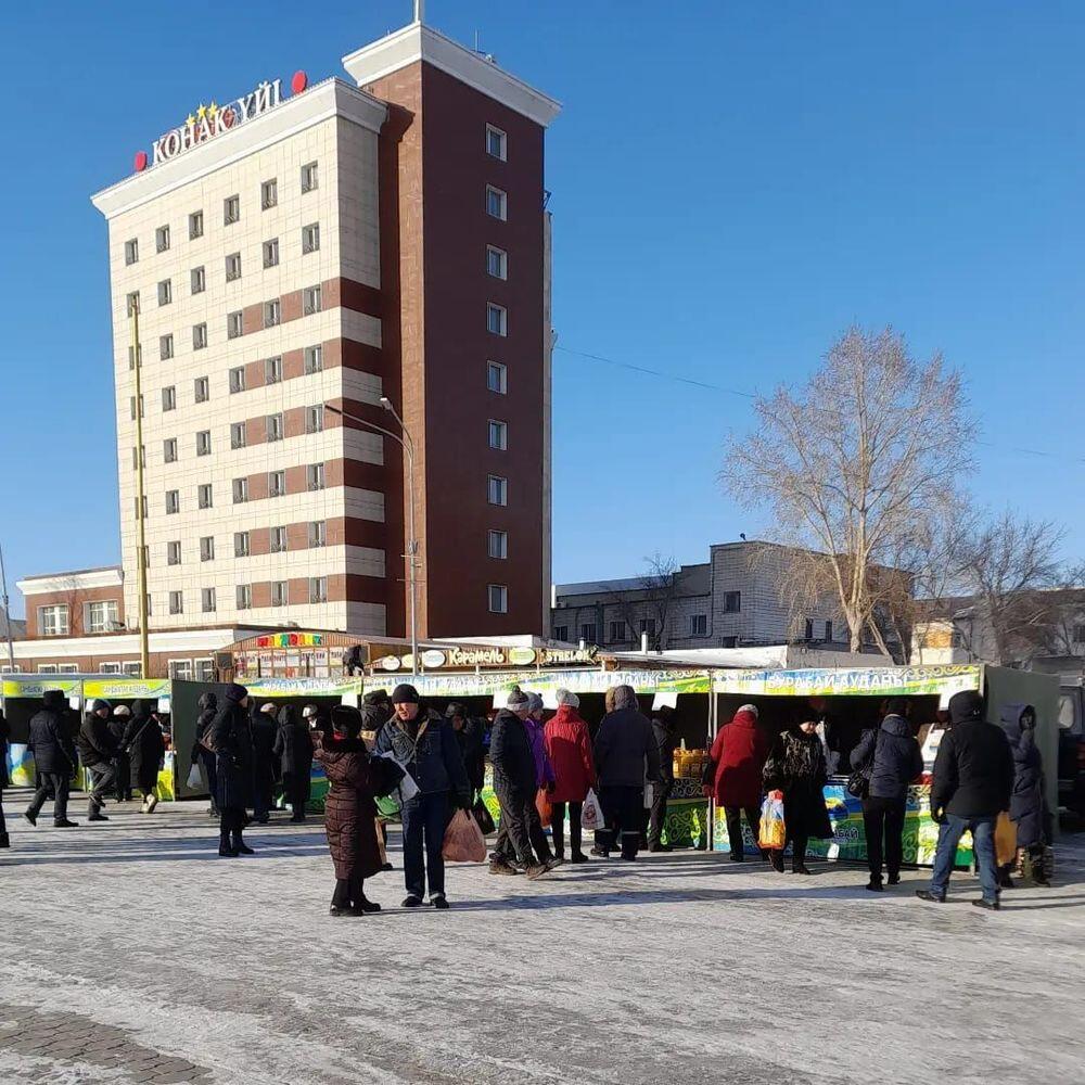 В Акмолинской области прошла сельскохозяйственная ярмарка . Фото: УВП Акмолинской области 