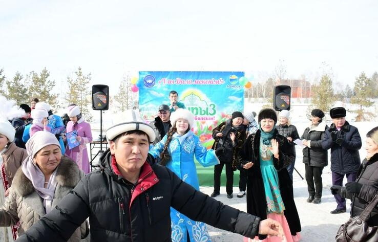 Народные гуляния "Ұлы Дала мекенім!" в честь Наурыз мейрамы прошли в Кокшетау