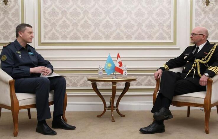 Обсуждены вопросы военного сотрудничества Казахстана и Канады