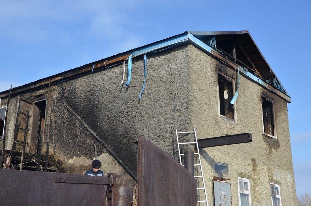 Четыре человека погибли при пожаре в Костанае. Фото: instagram/qostanai_tjd