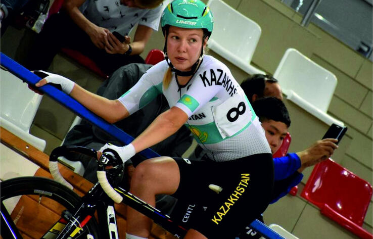 Казахстанская спортсменка впервые в истории выиграла чемпионат Азии по велоспорту