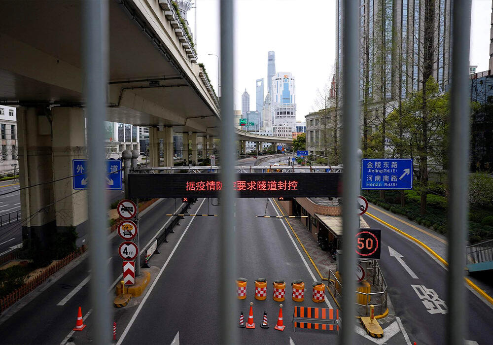 Shanghai Starts China’s Biggest COVID-19 Lockdown in 2 Years. Images | iz.ru