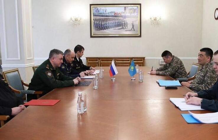 В Минобороны обсудили вопросы двустороннего военного сотрудничества РК и РФ