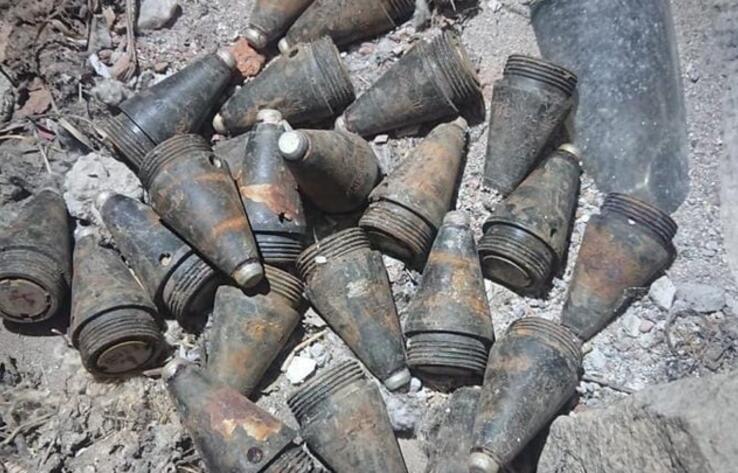Более пятисот зенитных снарядов нашли среди металлолома в Павлодаре