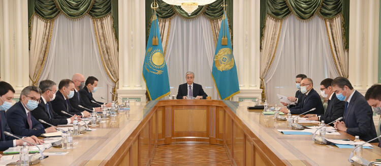 Токаев дал ряд поручений правительству по вопросам социально-экономического развития