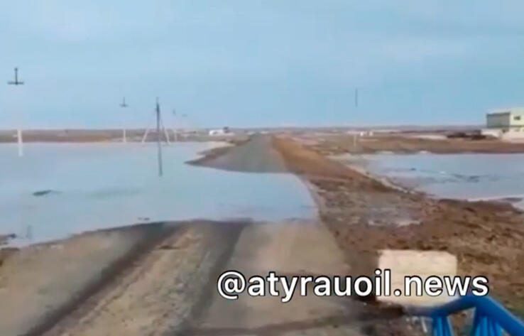 Сельчан пришлось эвакуировать из-за разлива реки в Атырауской области