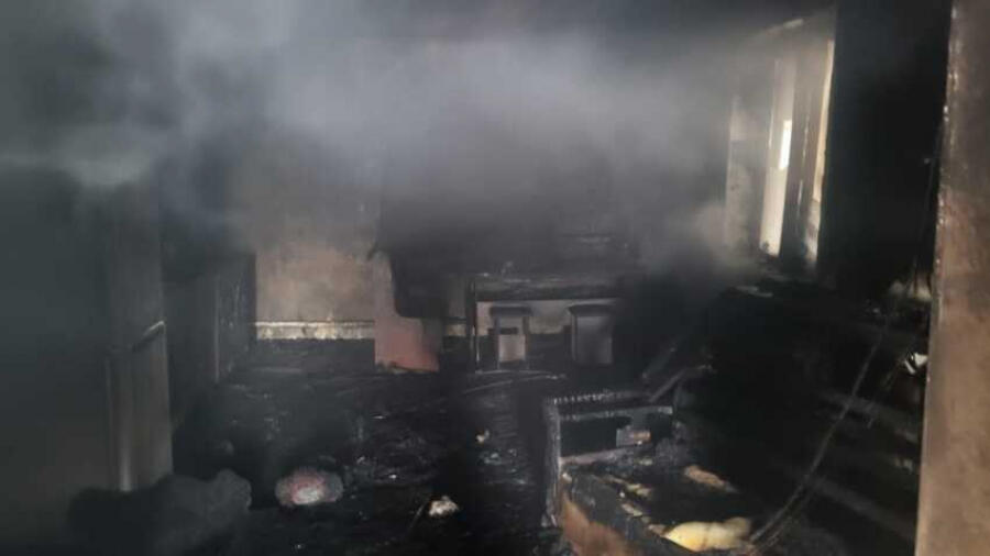 Трое детей погибли при пожаре в Костанайской области 