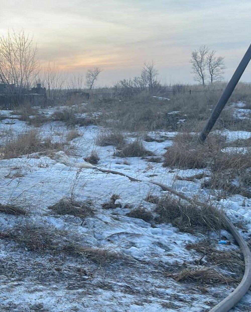 В Павлодарской области талая вода затопила 30 дворов. Фото: instagram/pavlodar_tjd