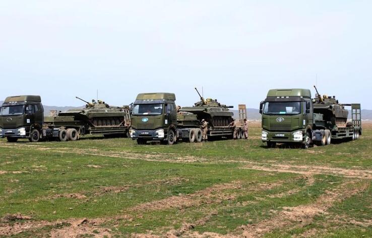 В Вооруженных силах Казахстана продолжается контрольная проверка войск