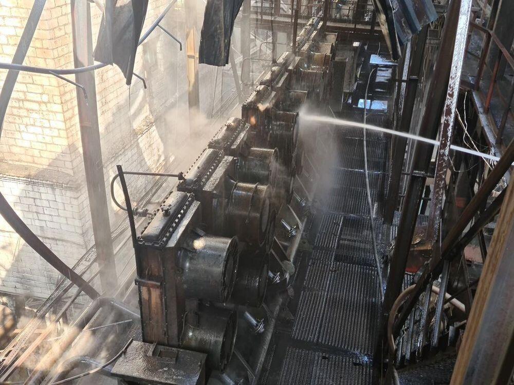 На ферросплавном заводе в Аксу произошел пожар. Фото: nstagram/pavlodar_tjd