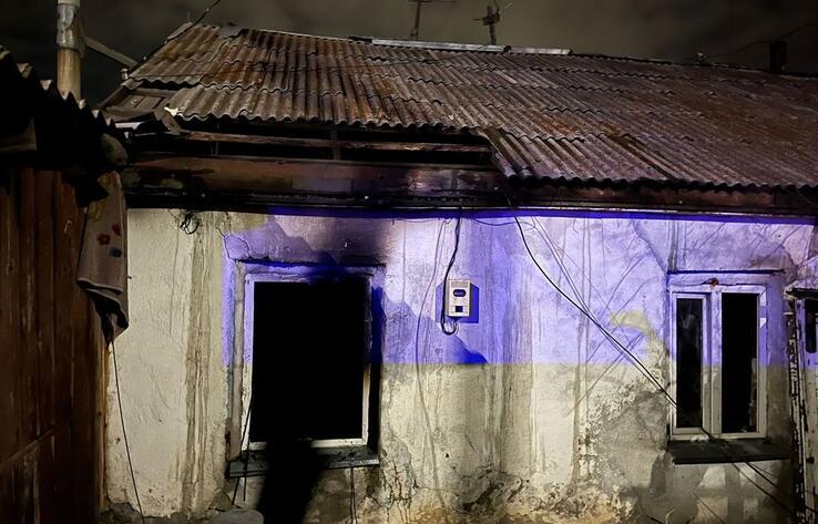 Житель Кокшетау погиб, разжигая костер в своем доме