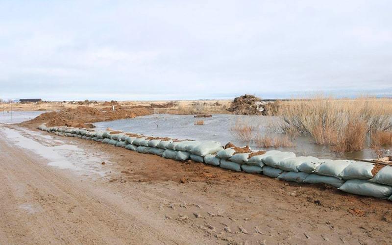В Казахстан пришли весенние паводки. Фото: МЧС РК