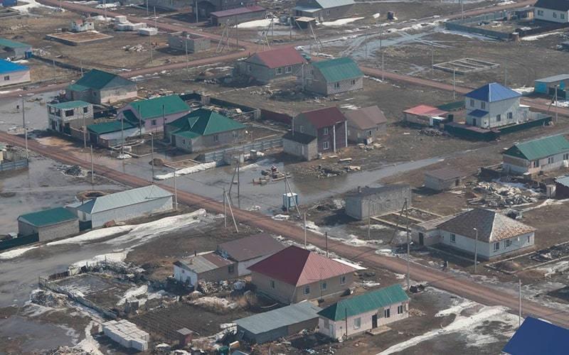 Kazakhstan Deal With Flood Consequences. Images | telegram/qr_tjm