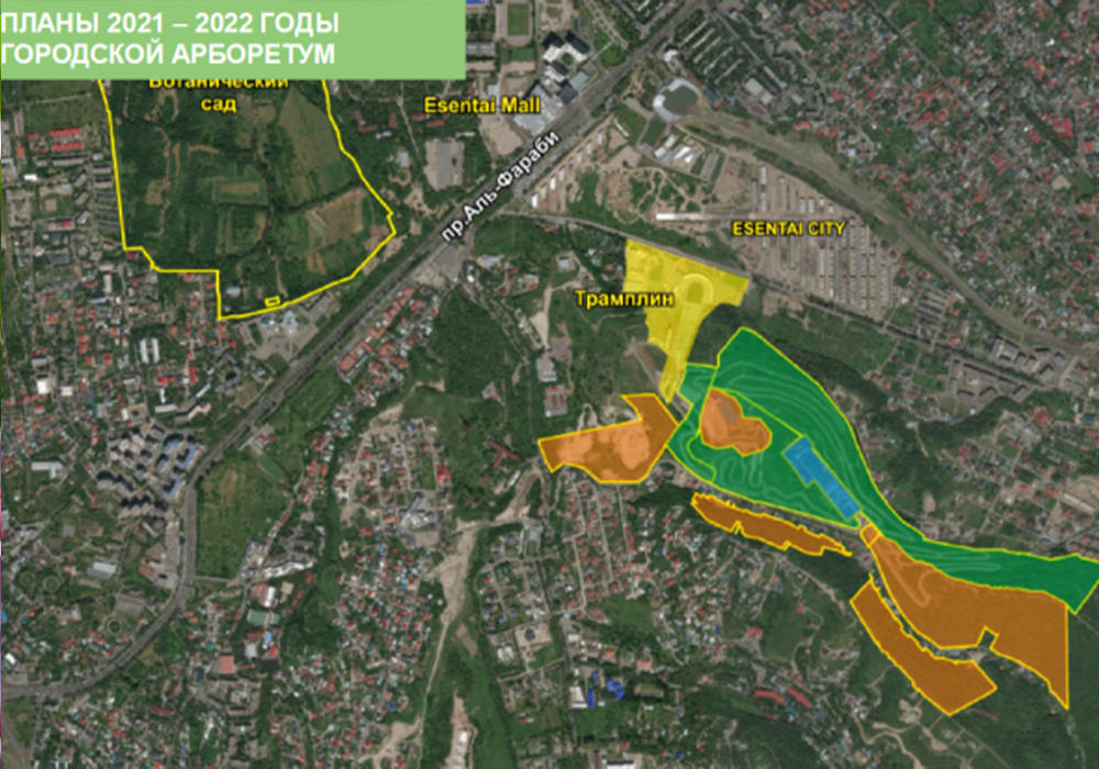 Алматыда дендрарий салуды жоспарлап отыр. Сурет: inalmaty.kz
