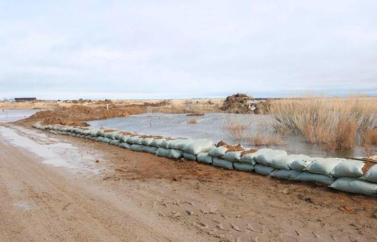 В одном из районов Атырауской области объявлен режим ЧП из-за паводков