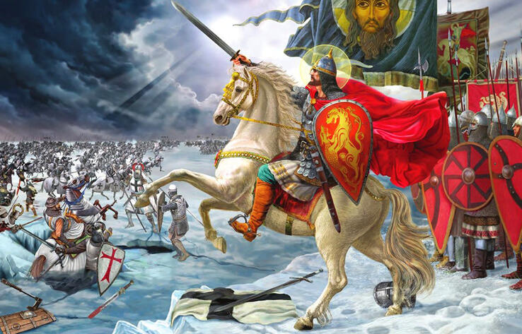 День победы русских воинов князя Александра Невского над немецкими рыцарями на Чудском озере