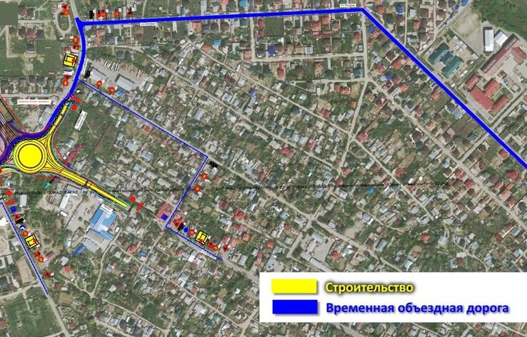 Участок автодороги Алматы - Шамалган - Узынагаш временно перекроют со 2 мая 