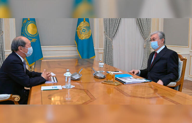 Глава государства принял президента Назарбаев Университета